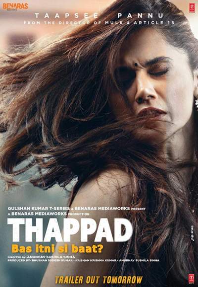 Download Thappad (2020) Hindi Movie 480p | 720p | 1080p WEB-DL 400MB | 1GB Download Thappad (2020) Hindi Movie 480p | 720p | 1080p WEB-DL 400MB | 1GB