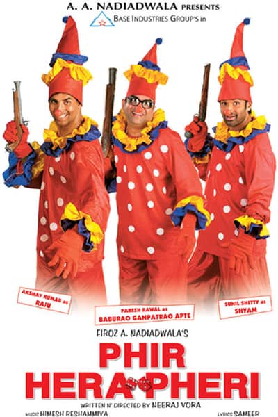 Download Phir Hera Pheri (2006) Hindi Movie 480p | 720p WEB-DL 450MB | 1.1GB Download Phir Hera Pheri (2006) Hindi Movie 480p | 720p WEB-DL 450MB | 1.1GB