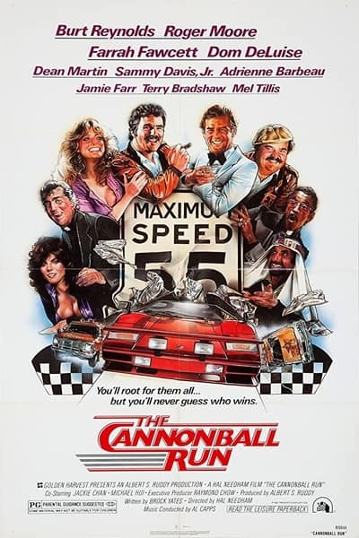 Download The Cannonball Run (1981) Dual Audio {Hindi-English} Movie 480p | 720p BluRay 300MB | 800MB Download The Cannonball Run (1981) Dual Audio {Hindi-English} Movie 480p | 720p BluRay 300MB | 800MB