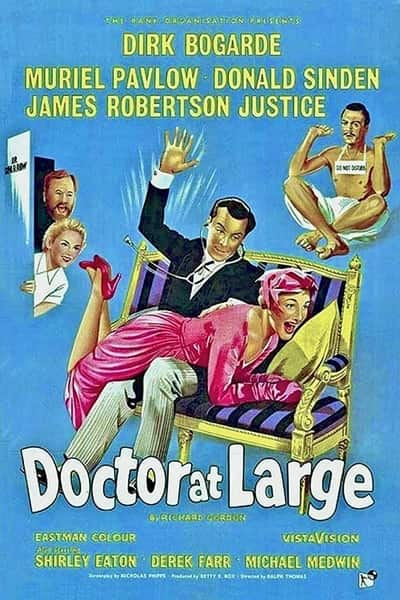Download Doctor at Large (1957) UNCUT Dual Audio {Hindi-English} Movie 480p | 720p DVDRip 300MB | 800MB Download Doctor at Large (1957) UNCUT Dual Audio {Hindi-English} Movie 480p | 720p DVDRip 300MB | 800MB