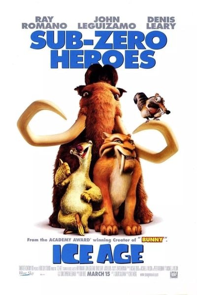 Download Ice Age (2002) Dual Audio {Hindi-English} Movie 480p | 720p | 1080p BluRay 260MB | 700MB