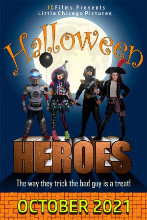Download Halloween Heroes (2021) Dual Audio {Hindi (HQ)-English} Movie 720p HDRip 700MB
