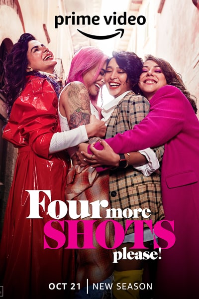 Download Four More Shots Please (Season 1 – 3) Hindi Amazon Prime WEB Series 480p | 720p | 1080p WEB-DL ESub Download Four More Shots Please (Season 1 – 3) Hindi Amazon Prime WEB Series 480p | 720p | 1080p WEB-DL ESub