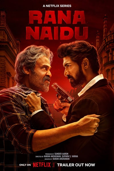 Download Rana Naidu (Season 1) Hindi NetFlix WEB Series 480p | 720p | 1080p WEB-DL ESub