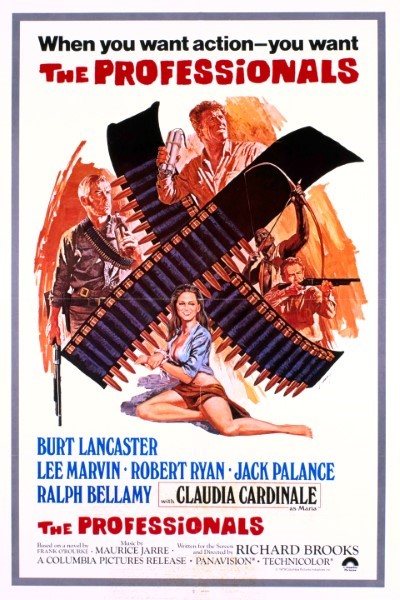 Download The Professionals (1966) Dual Audio {Hindi-English} Movie 480p | 720p | 1080p Bluray ESub
