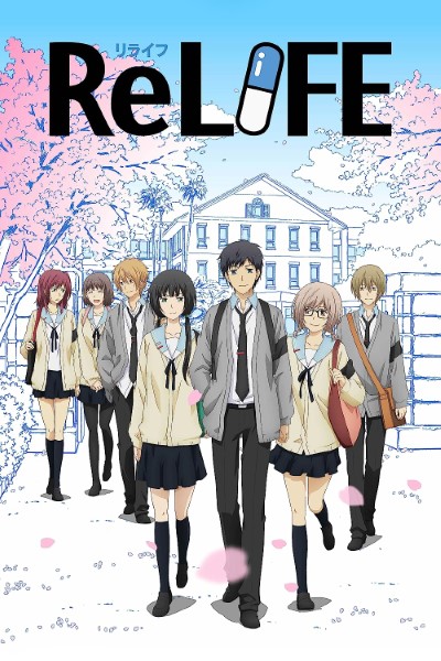 Download ReLIFE (Season 01) Multi Audio {Hindi-English-Korean} Web Series 480p | 720p | 1080p WEB-DL ESub