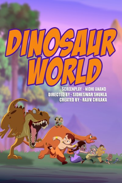 Download Chhota Bheem Dinosaur World (2015) Hindi Movie 720p WEB-DL