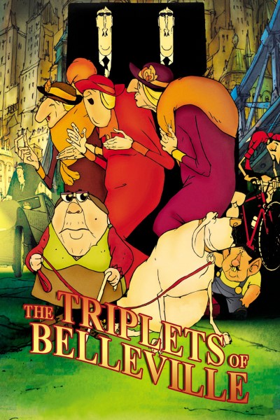 Download The Triplets of Belleville (2003) English Movie 480p | 720p | 1080p Bluray ESub
