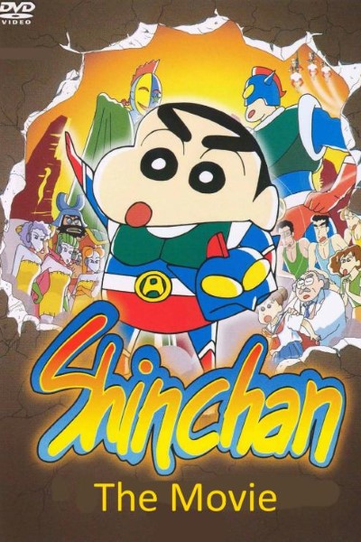 Download Kureyon Shinchan: Action Kamen vs Haigure Maô (1993) Dual Audio [Hindi-Japanese] Movie 480p | 720p | 1080p BluRay ESub