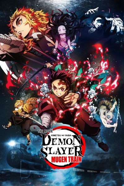 Download Demon Slayer: Kimetsu no Yaiba – The Movie: Mugen Train (2020) Dual Audio [English-Japanese] Movie 480p | 720p | 1080p BluRay ESub