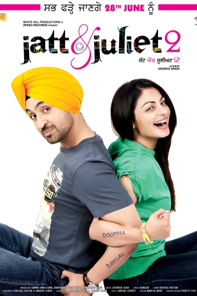 Download Jatt & Juliet 2 (2013) Dual Audio [Hindi-Punjabi] Movie 480p | 720p DVDRip ESub