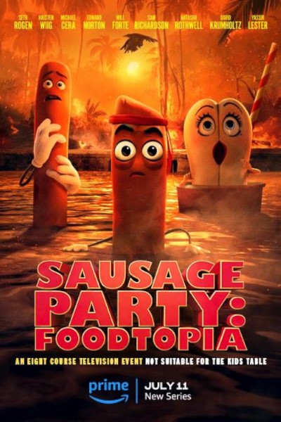 Download Sausage Party: Foodtopia (Season 01) Dual Audio {Hindi-English} Web Series 480p | 720p | 1080p WEB-DL ESub