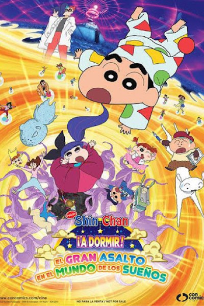 Download Crayon Shin-chan: Fast Asleep! Dreaming World Big Assault! (2016) Dual Audio {Hindi-Japanese} Anime Movie 480p | 720p | 1080p  BluRay ESub