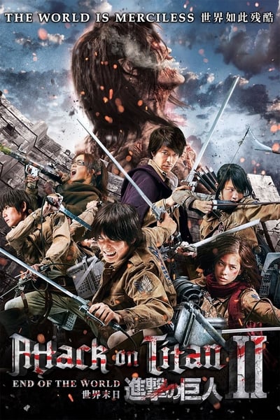 Download Attack on Titan: Part 2 (2015) Dual Audio [Hindi-Japanese] Movie 480p | 720p | 1080p BluRay ESub