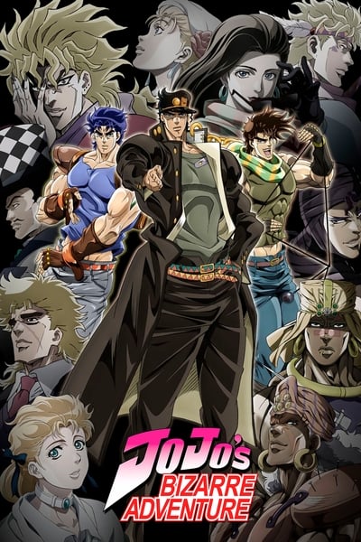Download JoJo’s Bizarre Adventure (Season 1 – 5) Dual Audio [English-Japanese] Anime Series 720p | 1080p WEB-DL ESub