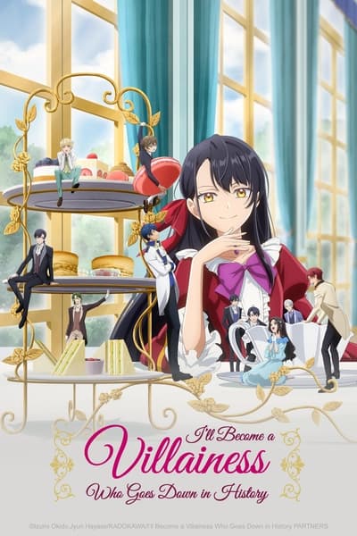 Download I’ll Become a Villainess Who Goes Down in History (Season 1) Multi Audio {Hindi-English-Japanese} Anime Series 480p | 720p | 1080p Web-DL