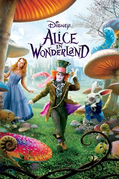 Download Alice in Wonderland (2010) Dual Audio [Hindi-English] Movie 480p | 720p | 1080p BluRay ESub