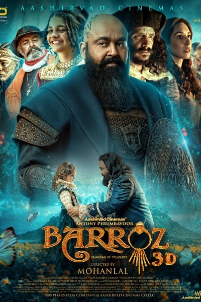 Download Barroz (2024) Dual Audio [Hindi-Tamil] Movie 480p | 720p | 1080p WEB-DL HC-Sub
