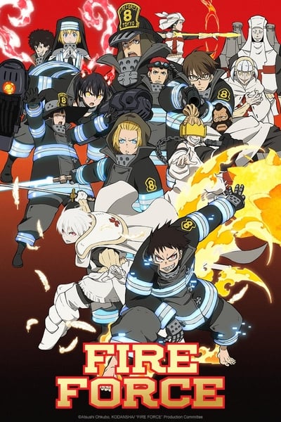 Download Fire Force (Season 1-3) Multi Audio {Hindi-English-Japanese} Anime Series 480p | 720p | 1080p Web-DL ESub [S03E04 Added]